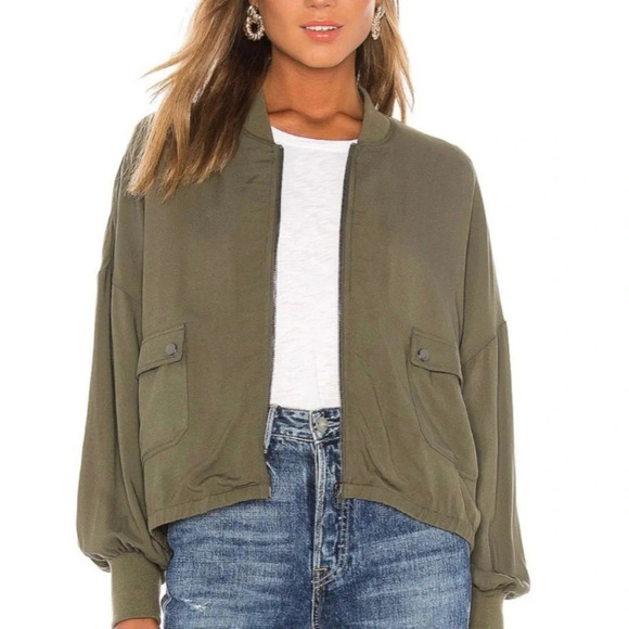 ✨3/$20 NWT Jack by BB Dakota light bomber jacket - Picture 2 of 7